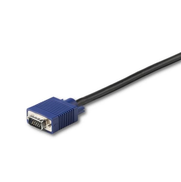 StarTech 15 fod / 4,6 m USB KVM-kabel til rackmonterede konsoller - VGA og USB - Video / USB-kabel - Mini-VGA (M) til USB, HD-15 (VGA) (M) - 4,6 m