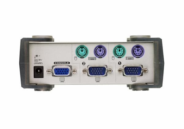 ATEN MasterView - KVM-kytkin - 2 x KVM-porttia - 1 paikallinen käyttäjä - työpöytä