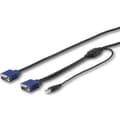 Miniatyrbillede 1 af 5: StarTech.com KVM-kabel til rackmonterede konsoller (3m, VGA og USB KVM-konsolkabler)