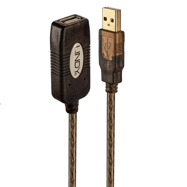 Lindy USB 2.0 Active Extension Hub - hub - 4 ports