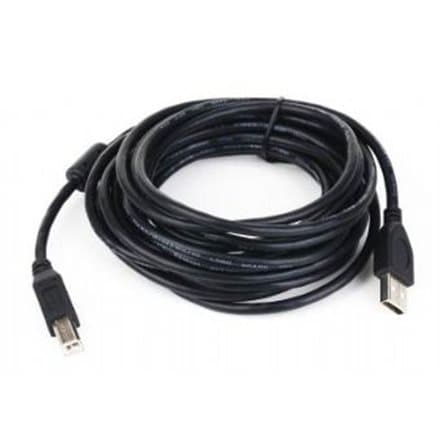 Kabelis Gembird USB Male - USB Male B 4.5m Black
