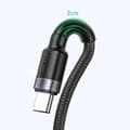 Miniatyrbillede 4 af 7: Baseus Cafule USB-C Cable Huawei SuperCharge, QC 3.0, 5A 1m (Black+Gray)