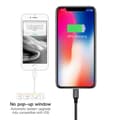 Miniatyrbilde 9 av 11: Baseus Lightning Yiven Apple Cable 2A 1.8m Black (CALYW-A01)