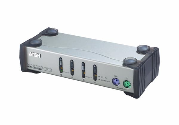 Aten CS-84A KVM-kytkin sis. kaapelin Hopea