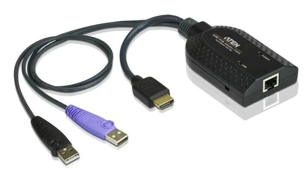 Aten HDMI USB KVM-adapter med smartkortlæser (CPU-modul), KA7168-AX
