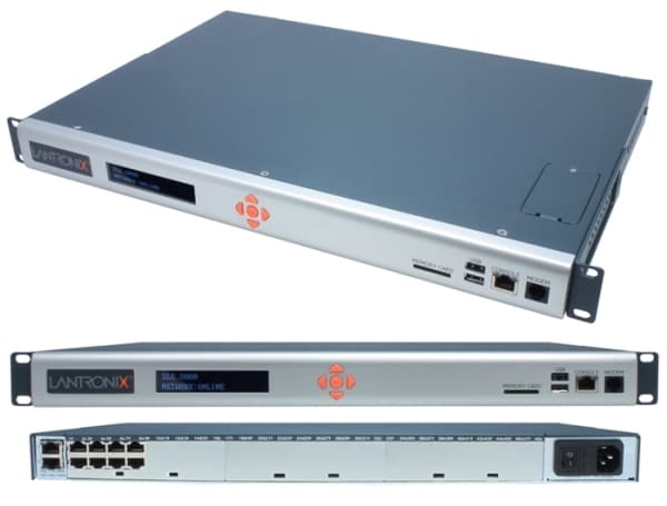 Lantronix SLC 8000 - Konsollserver - 8 porter - 1GbE, RS-232 - 1U - rackmonterbar