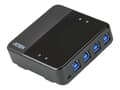 Pikkukuva 1 / 5: ATEN US3344-AT, 5000 Gbit/s, Musta, Muovi, 0 - 40 °C, -20 - 60 °C, 0 - 80%