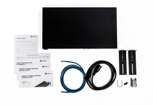 Avocent ACS 8000 Serial Console ACS8048SAC - Konsollserver - 48 porter - 1GbE, RS-232, RS-422, RS-485 - 1U - rackmonterbar