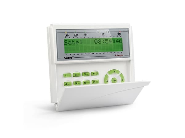 SATEL INT-KLCD-GR - Tangentbord - kabelansluten - seriell RS-232