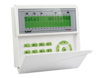 SATEL INT-KLCD-GR - Tangentbord - kabelansluten - seriell RS-232