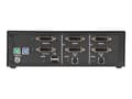 Miniatyrbilde 2 av 3: Black Box SECURE NIAP - Dual-Head - KVM / lydsvitsj - 2 x KVM/lyd - 1 lokalbruker - stasjonær - TAA-samsvar