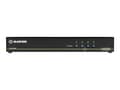 Miniatyrbilde 2 av 5: Black Box SECURE NIAP - Single-Head - KVM / lydsvitsj - 4 x KVM/lyd - 1 lokalbruker - stasjonær - TAA-samsvar