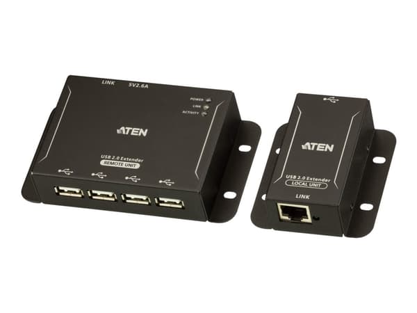 ATEN UCE3250 Local and Remote Units - USB-förlängningskabel - 4 portar - upp till 50 m