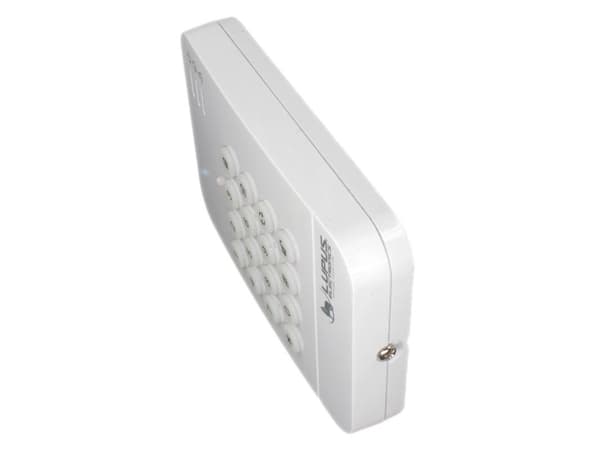 Lupus Electronics 12106, 868.6625 MHz, Valkoinen, CE, FCC, RoHs, EN 50131 2, 100 m, 80 x 20 x 115 mm, 140 g
