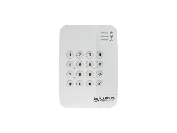 Lupus Electronics 12106, 868.6625 MHz, Valkoinen, CE, FCC, RoHs, EN 50131 2, 100 m, 80 x 20 x 115 mm, 140 g