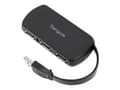 Miniatyrbild 3 av 5: Targus - Hubb - 4 x USB 2.0 - skrivbordsmodell