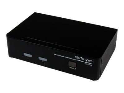StarTech.com SV231DPUA KVM-kytkin Musta