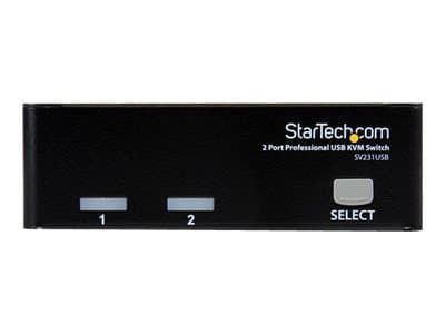 StarTech.com SV231USBGB, 1920 x 1440 pikseliä, 10 W, Musta