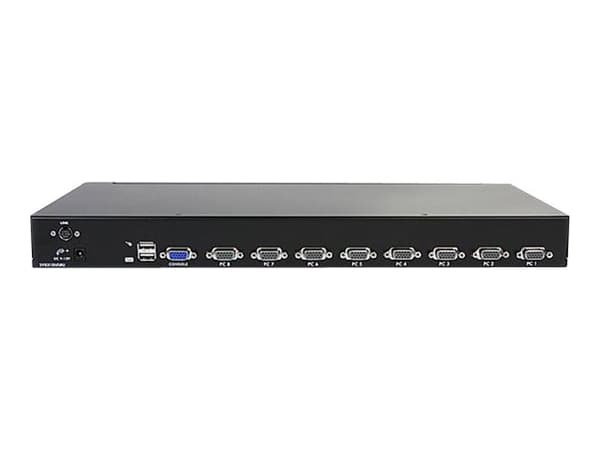StarTech.com SV831DUSBUK KVM-kytkin Telineasennus Musta