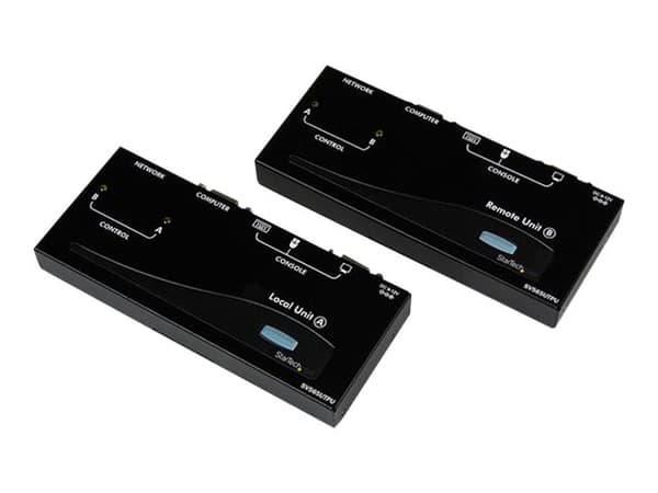StarTech.com SV565UTPUEU, Lähetin & vastaanotin, Langallinen, 150 m, Musta, CE, FCC, REACH, TAA, UL, VGA
