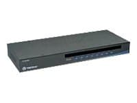 TRENDnet TK 803R - Omkopplare för tangentbord/video/mus - 8 x KVM port(s) - 1 lokal användare - rackmonterbar - TAA-kompatibel