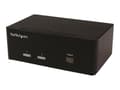 Miniatyrbilde 4 av 5: StarTech.com 2 Port VGA KVM Switch - Dual VGA - Hot-key & Audio Support - 1920x1200 KVM Switch - KVM Video Switch (SV231DVGAU2A) - KVM / lyd / USB-sv