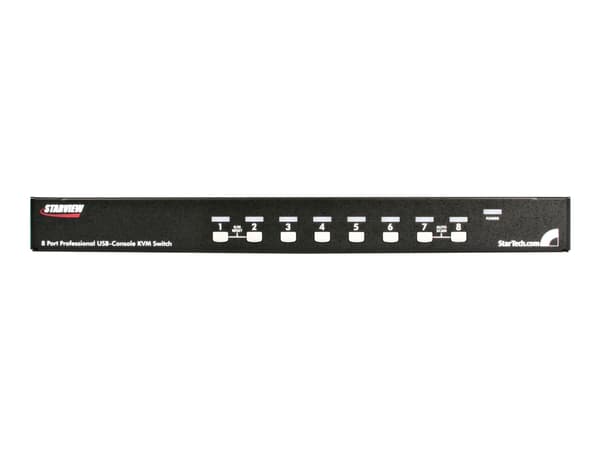 StarTech.com SV831DUSBGB KVM-kytkin Musta