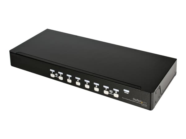 StarTech.com SV831DUSBGB KVM-kytkin Musta musta