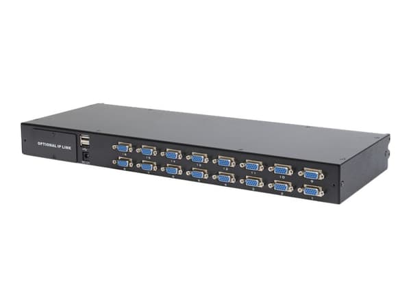 Digitus DS-72211, 48,3 cm (19"), 1366 x 768 pikseliä, 1000:1, TFT, 16,78 miljoonaa väriä, VGA