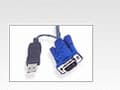 Miniatyrbild 5 av 5: ATEN 1,8 M USB KVM-kabel med 3-i-1 SPHD och inbyggd PS/2 till USB-converter