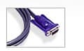 Miniatyrbilde 5 av 5: ATEN 2L-5203U KVM-kabel Sort 3 m