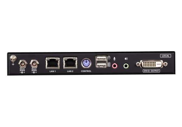 ATEN CN9600-AT-G, 1920 x 1200 pikseliä, Ethernet LAN, 5,55 W, Musta