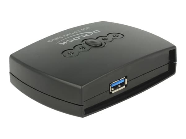 Delock USB 3.0 Sharing Switch 4 - 1 - USB-växel - 4 x SuperSpeed USB 3.0 - skrivbordsmodell