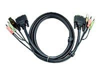 ATEN 2L-7D02UH KVM-kabel Sort 1,8 m