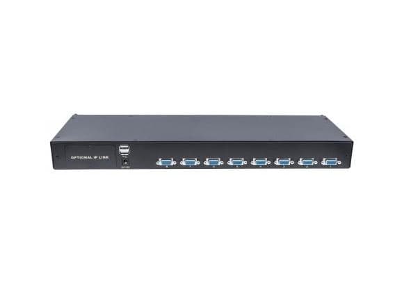 Intellinet 507776 KVM-switchar Svart Svart