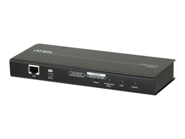 ATEN CN8000A - KVM-utvider - PS/2, USB Sort