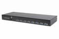 Miniatyrbild 3 av 5: DIGITUS Professional DS-72213 - Omkopplare för tangentbord/video/mus - 8 x KVM port(s) - skrivbordsmodell
