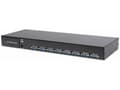 Miniatyrbild 4 av 5: DIGITUS Professional DS-72213 - Omkopplare för tangentbord/video/mus - 8 x KVM port(s) - skrivbordsmodell