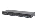 Miniatyrbild 1 av 5: DIGITUS Professional DS-72213 - Omkopplare för tangentbord/video/mus - 8 x KVM port(s) - skrivbordsmodell