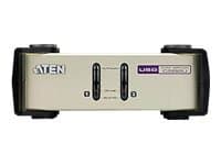 ATEN CS82U - Omkopplare för tangentbord/video/mus - 2 x KVM port(s) - 1 lokal användare - skrivbordsmodell