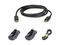 Miniatyrbilde 4 av 5: ATEN - Tastatur / video / musekabelsett (KVM) - TAA-samsvar - for ATEN CS1182DP4C, CS1184DP4C