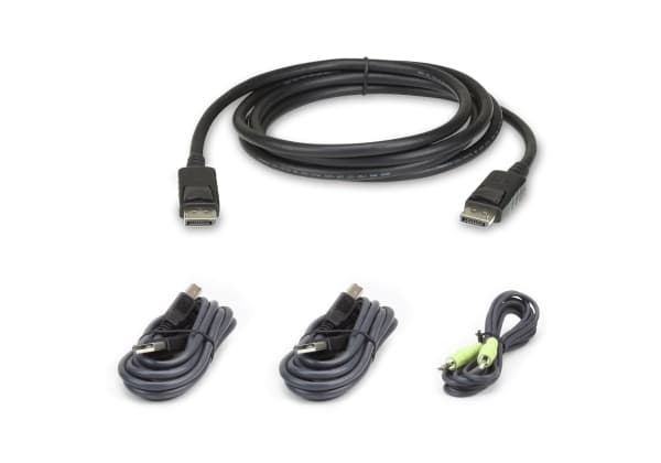 ATEN - Tastatur / video / musekabelsett (KVM) - TAA-samsvar - for ATEN CS1182DP4C, CS1184DP4C