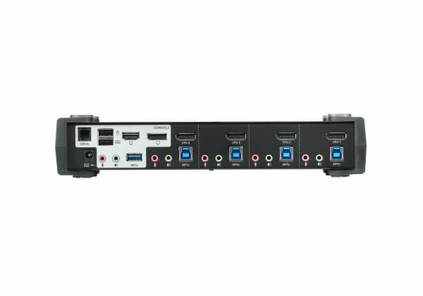 ATEN CS1924M-AT-G, 4096 x 2160 pikseliä, 4K Ultra HD, 4,89 W, Musta