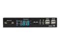 Miniatyrbilde 2 av 3: Black Box MediaCento IPX 4K Receiver - Video/lyd/infrarød/USB/seriellforlenger - mottaker - 1GbE, Fibre Channel - USB - fiberoptisk, 1000Base-T - opp