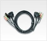 ATEN 2L-7D05U KVM-kabel Sort 5 m