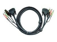 ATEN 2L-7D05U KVM-kabel Sort 5 m