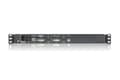 Miniatyrbild 4 av 5: ATEN CL6700MW-ATA-2XK06A1G, 1920 x 1080 pixlar, Full HD, Rackmontering, 1U, 19,4 W, Svart
