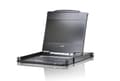 Miniatyrbild 2 av 5: ATEN CL6700MW-ATA-2XK06A1G, 1920 x 1080 pixlar, Full HD, Rackmontering, 1U, 19,4 W, Svart