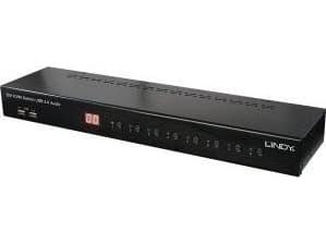 Lindy 39317 KVM-switchar Svart
