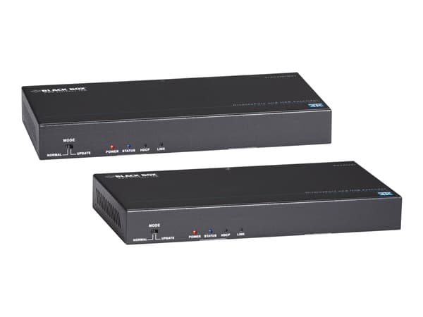 Black Box Receiver + Transmitter - Video/ljud/USB/seriell förlängningskabel - USB, seriell, DisplayPort - upp till 100 m
